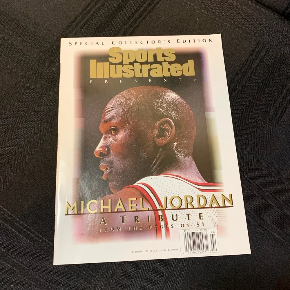 Michael Jordan Tribute Coffee Table Book - White Cover - Picture 1 of 3